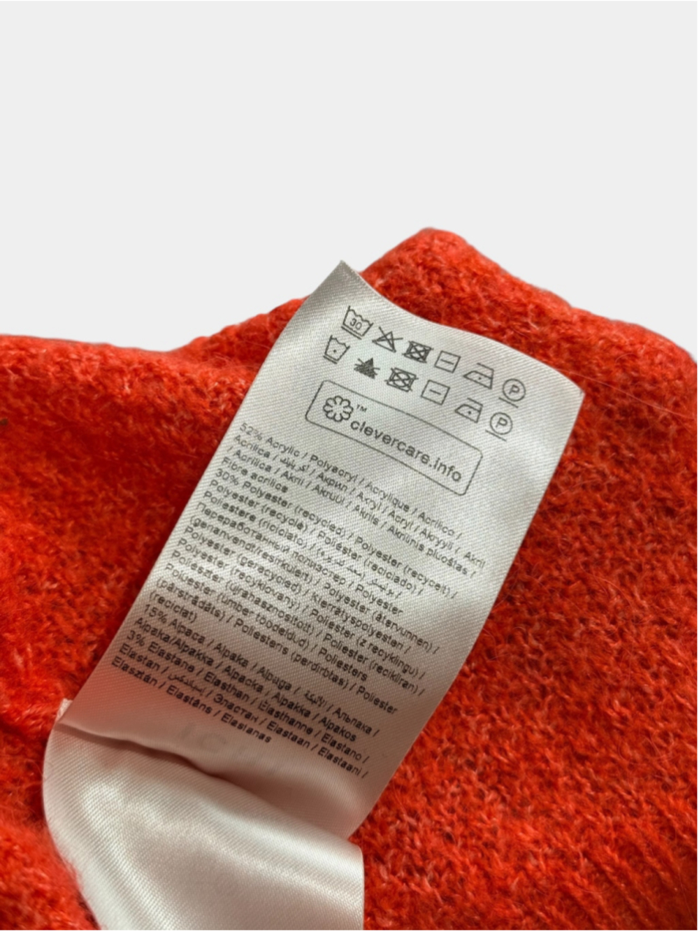 ICHI IKHAMARA Balloon Sleeves Loose Fit Knitted Sweater Lightweight, Sz L - Picture 11 of 12